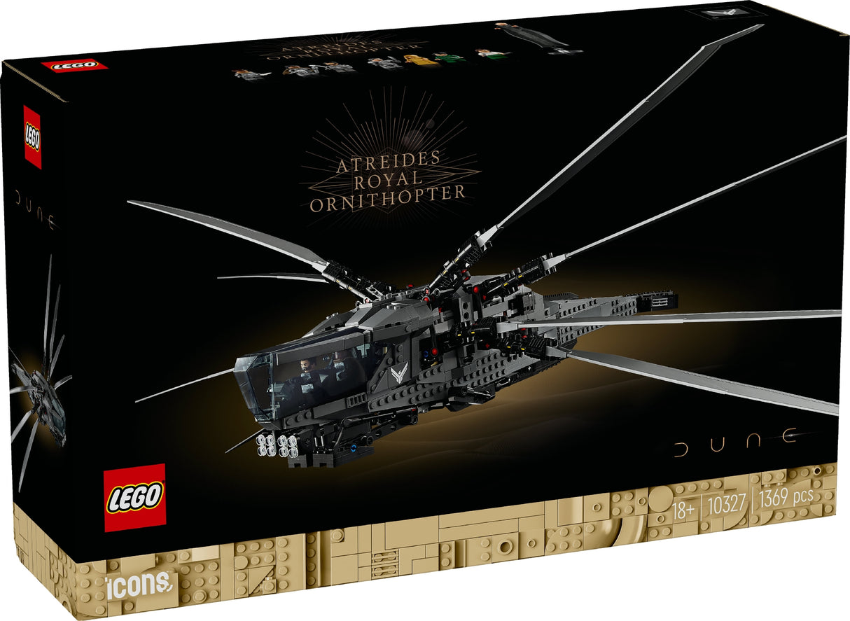 LEGO Icons Dune Atreides Royal Ornithopter 10327 Age: 18+