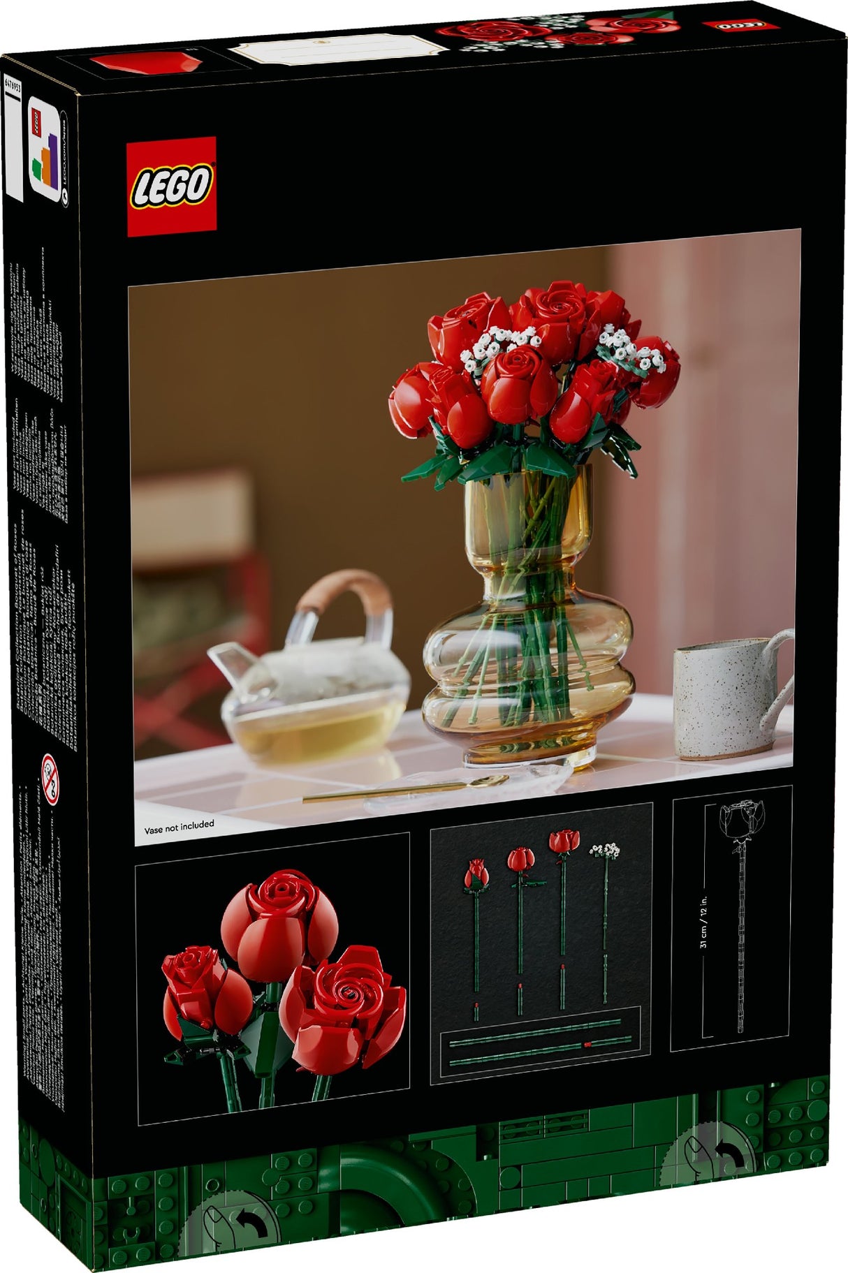 LEGO Botanicals Bouquet of Roses 10328 Age: 18+
