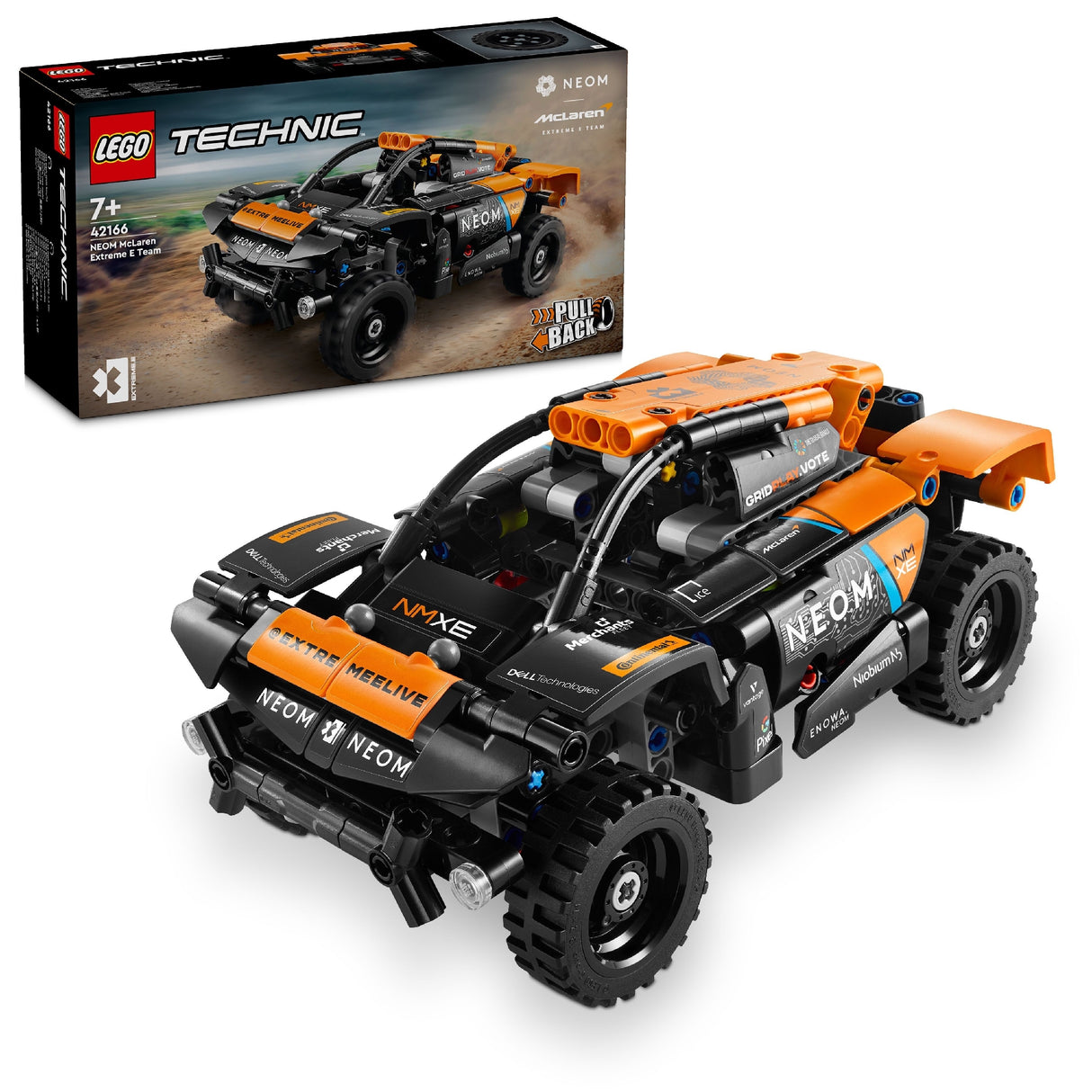 LEGO Technic Neom Mclaren Extreme E Race Car 42166 Age: 7+
