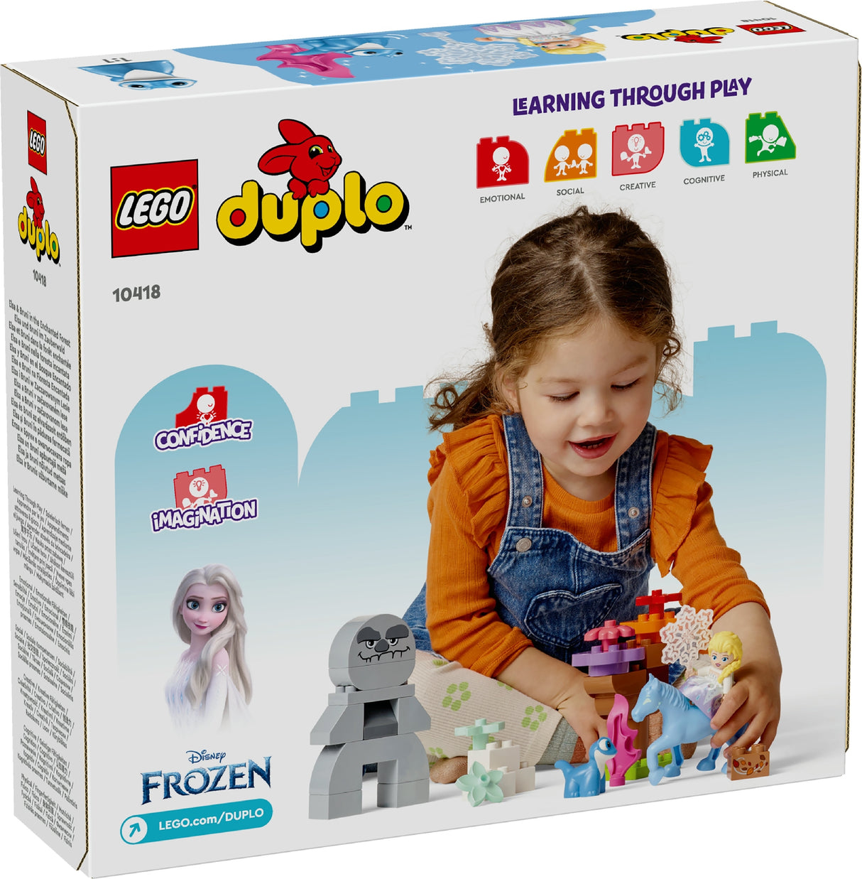 LEGO Duplo Elsa & Bruni In The Enchanted Forest 10418 Age: 2+