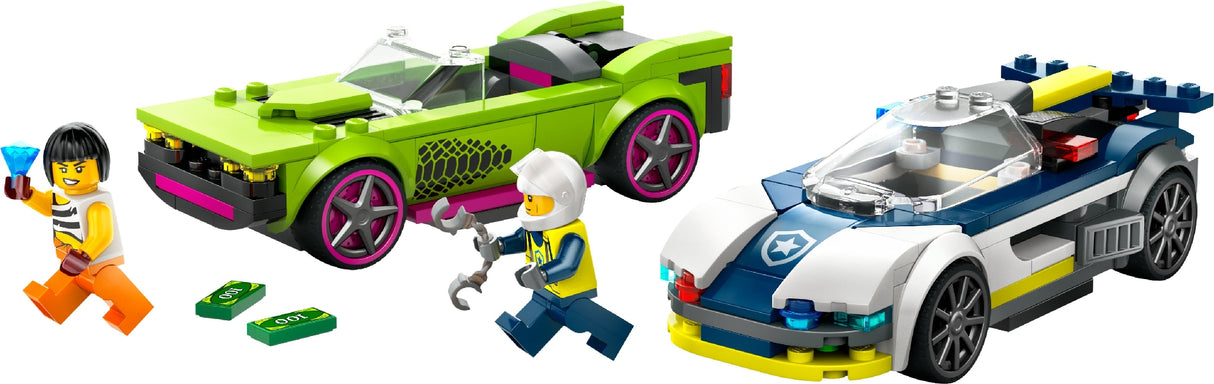 LEGO CITY Police Car and Muscle Car Chase 60415 Age: 6+