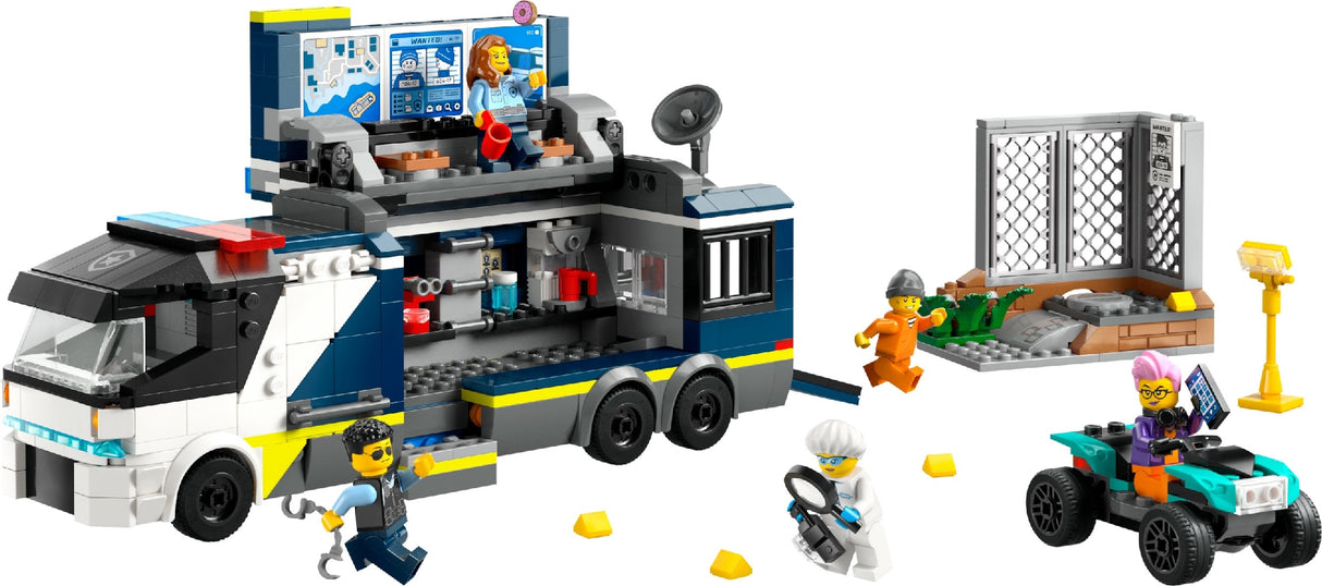 LEGO CITY Police Mobile Crime Lab Truck 60418 Age: 7+
