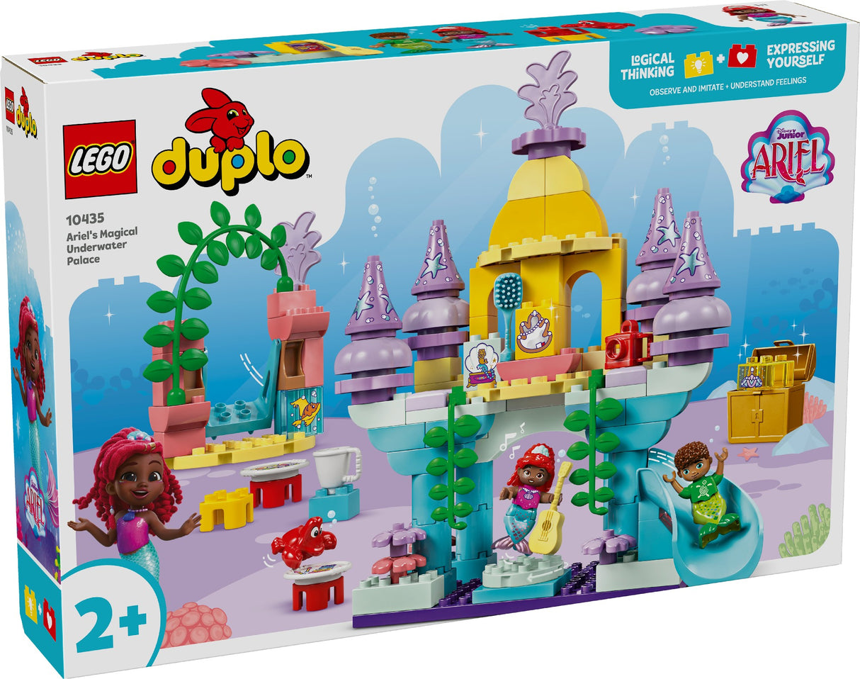 LEGO DUPLO ARIEL'S MAGICAL UNDERWATER PALACE 10435 AGE: 2+