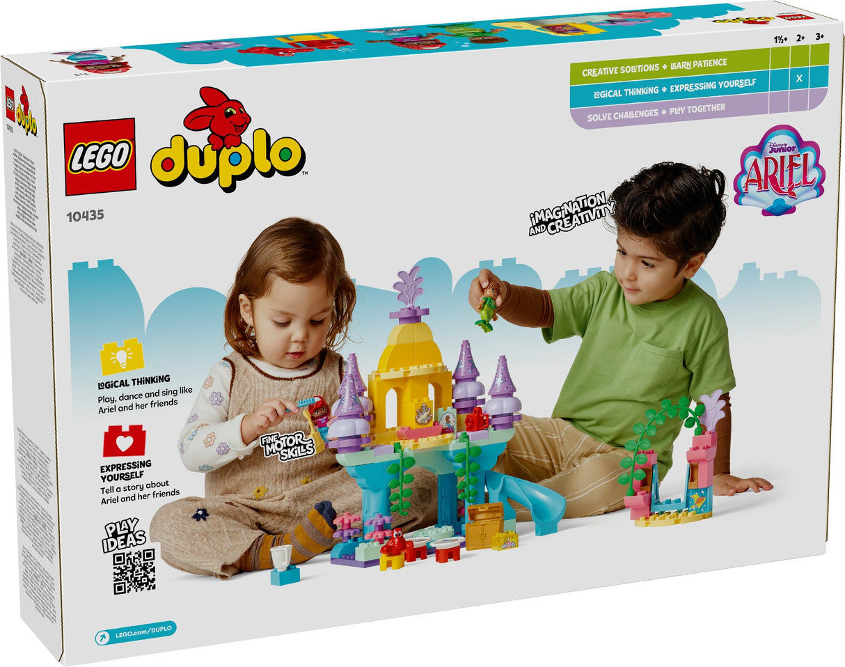 LEGO DUPLO ARIEL'S MAGICAL UNDERWATER PALACE 10435 AGE: 2+