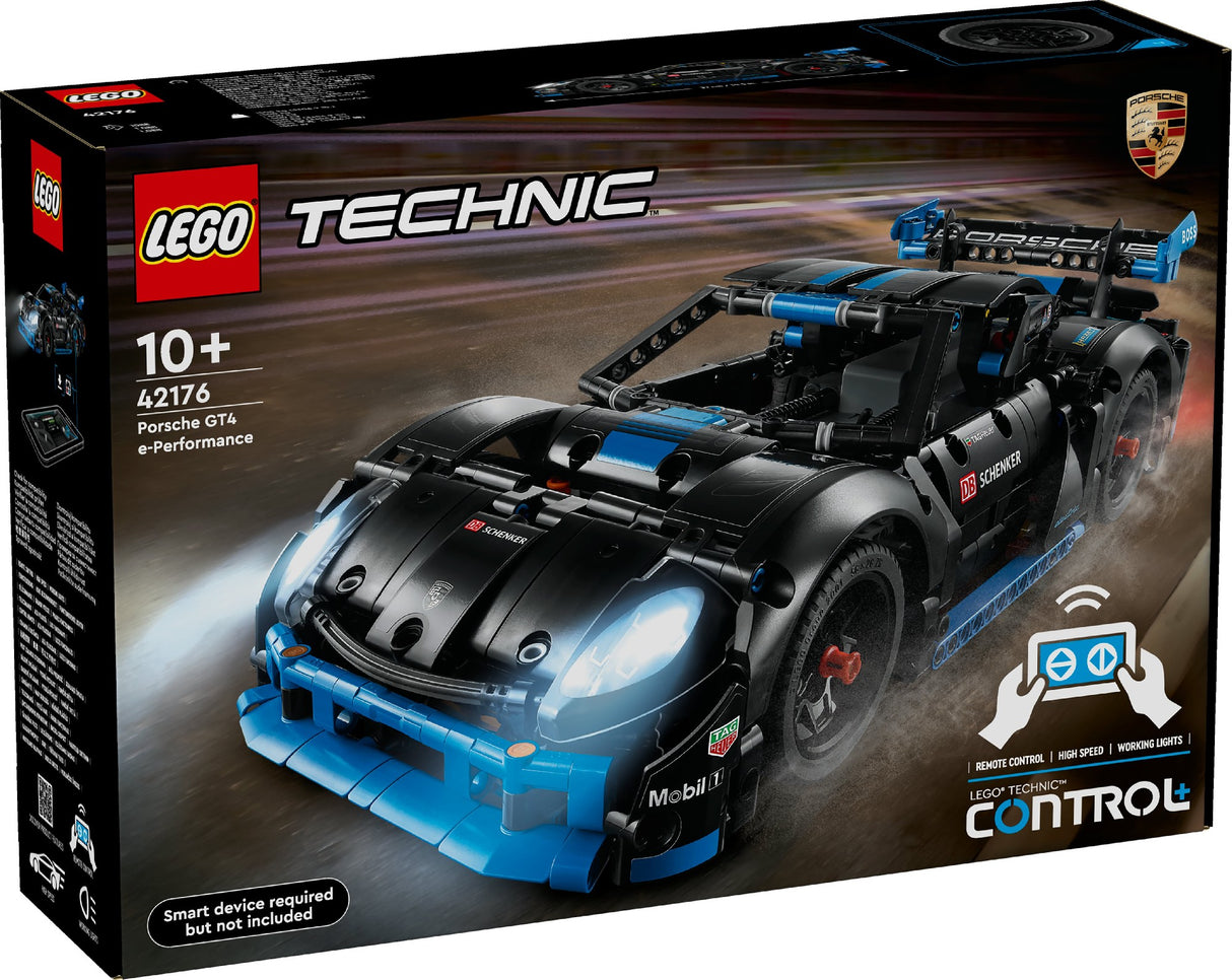 LEGO TECHNIC GT4 E - PERFORMANCE RACE CAR 42176 AGE: 10+