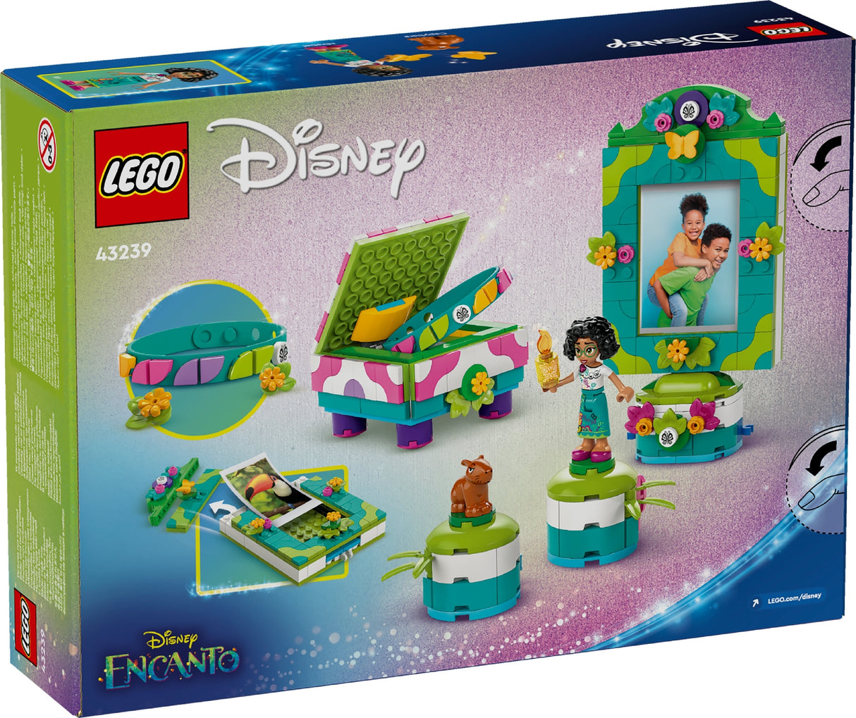 LEGO Disney Princess Mirabel's Photo Frame And Jewerly Box 43239 Age: 6+