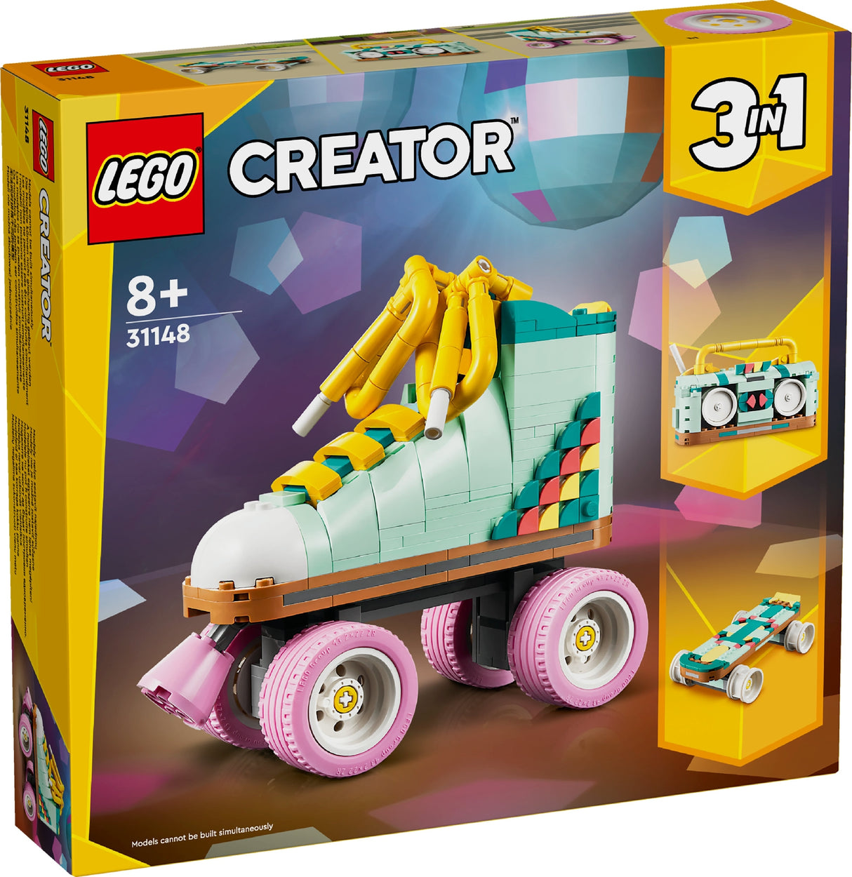 LEGO Creator Retro Roller Skate 31148 Age: 8+