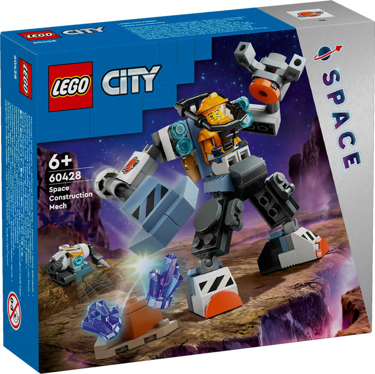 LEGO City Space Constuction Mech 60428 Age: 6+