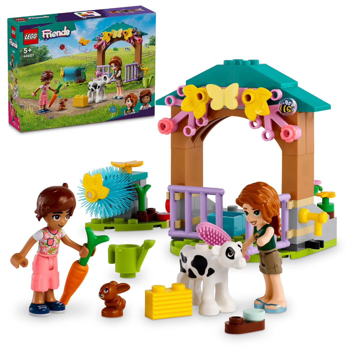 LEGO Friends Autumn's Baby Cow Shed 42607 Age: 5+