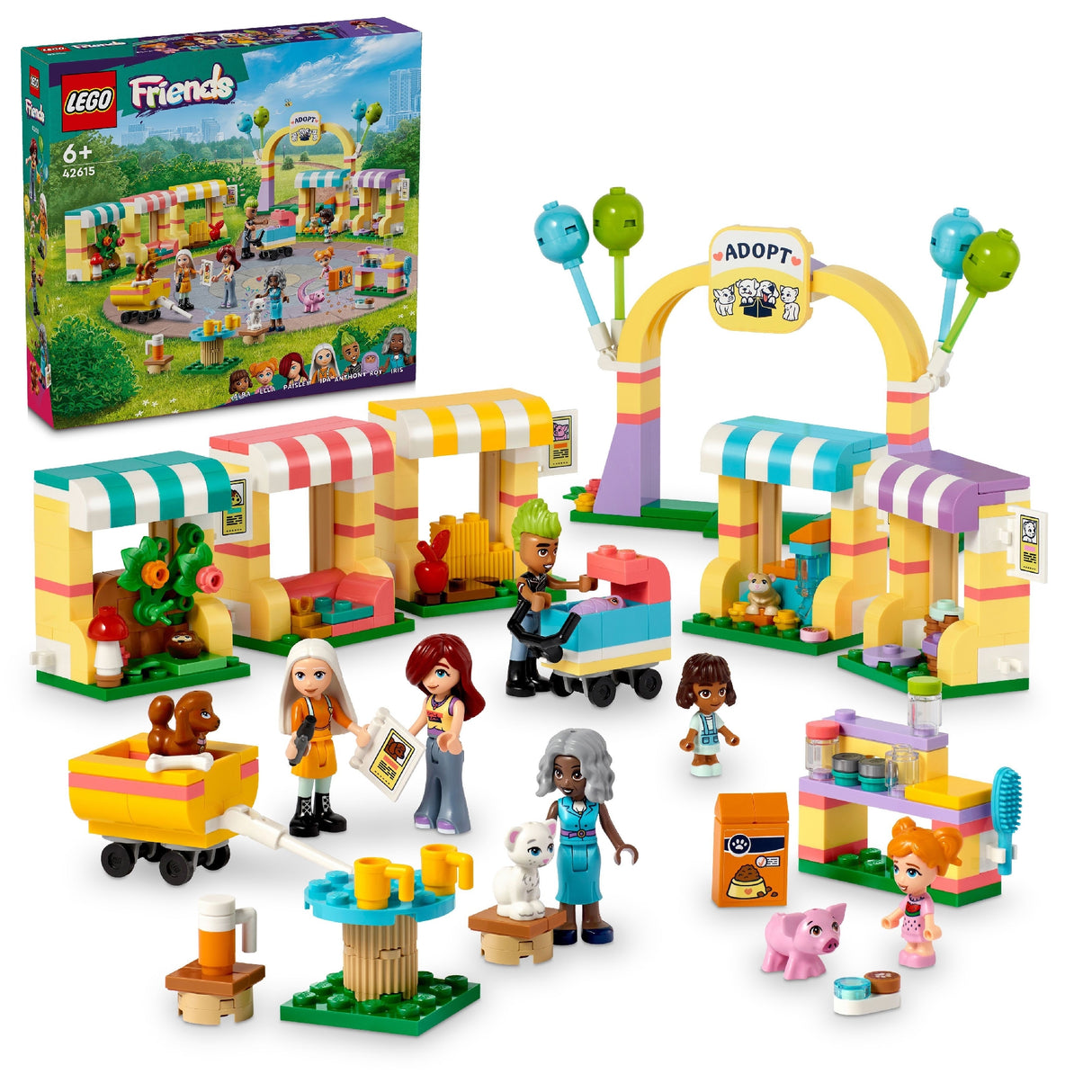 LEGO Friends Pet Adoption Day 42615 Age: 6+
