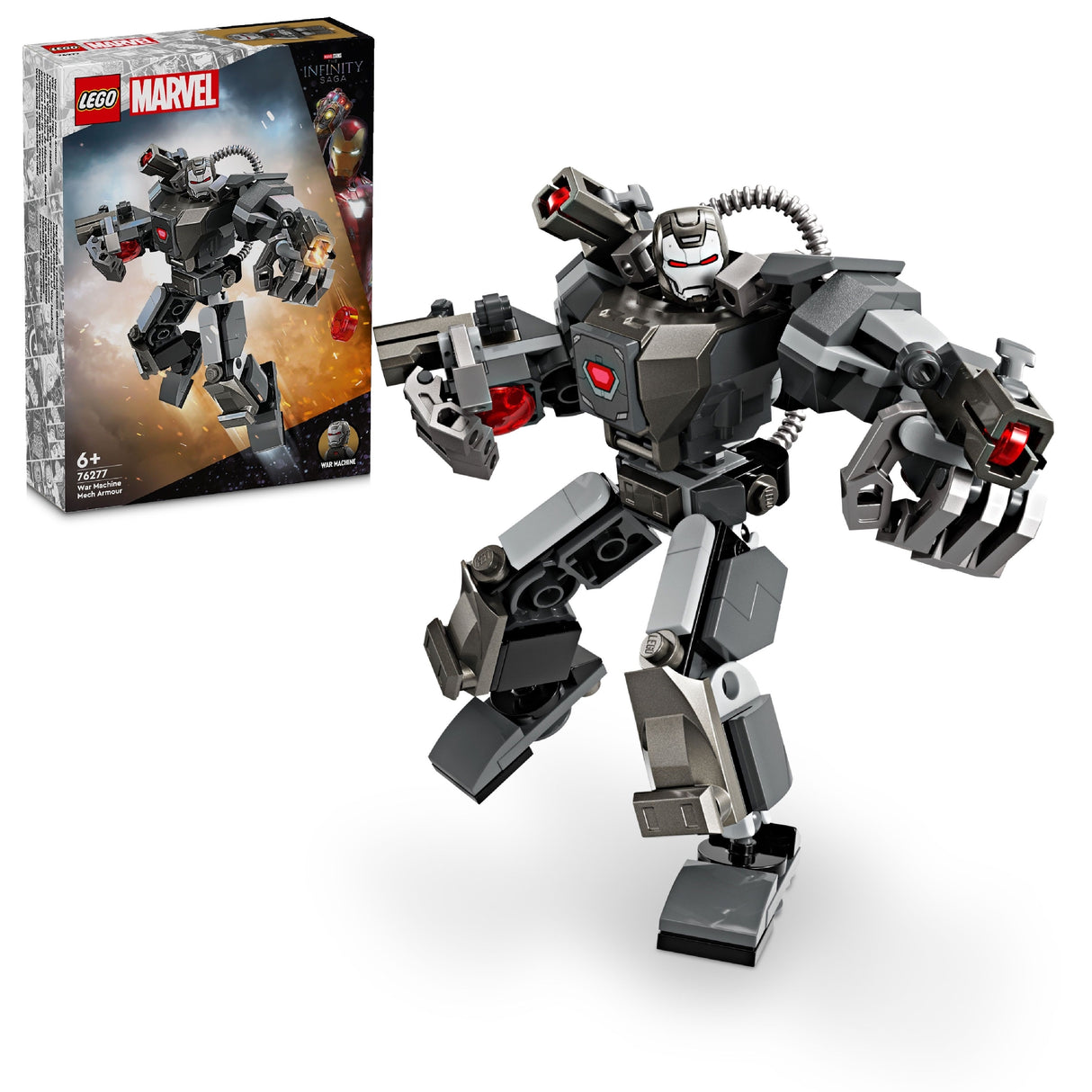 LEGO Marvel War Machine Mech Armor 76277 Age: 6+