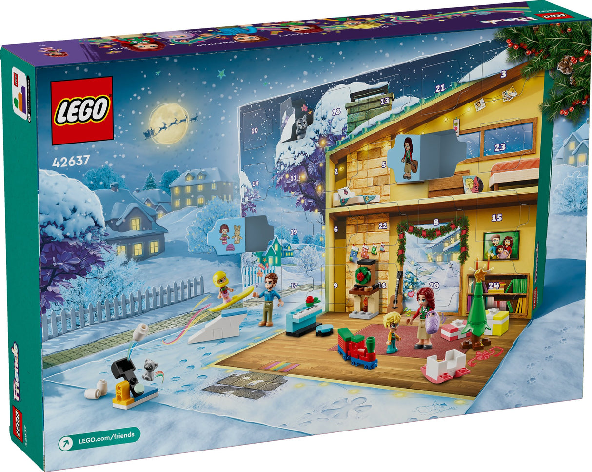 LEGO FRIENDS ADVENT CALENDAR 2024 42637 AGE: 6+