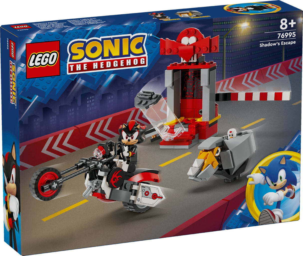 LEGO Sonic The Hedgehog Shadow The Hedgehog Escape 76995 Age: 8+