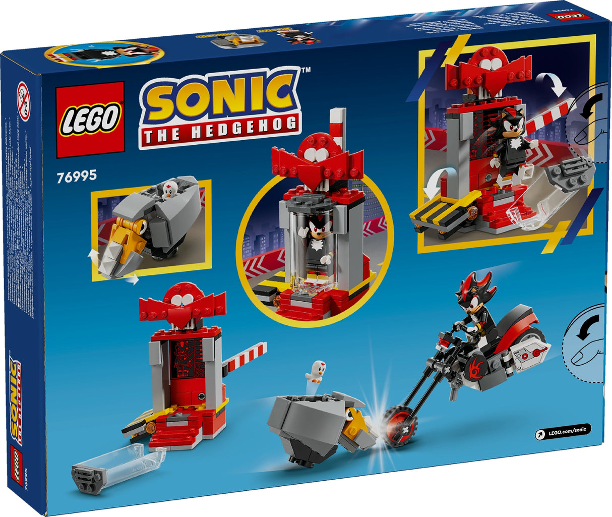 LEGO Sonic The Hedgehog Shadow The Hedgehog Escape 76995 Age: 8+