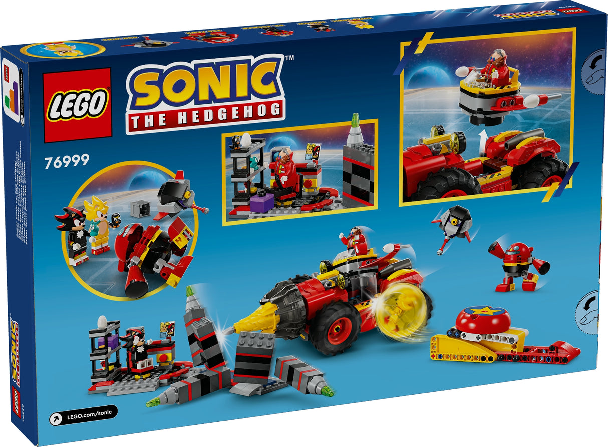 LEGO SONIC THE HEDGEHOG SUPER SONIC VS. EGG DRILLSTER 76999 AGE: 8+