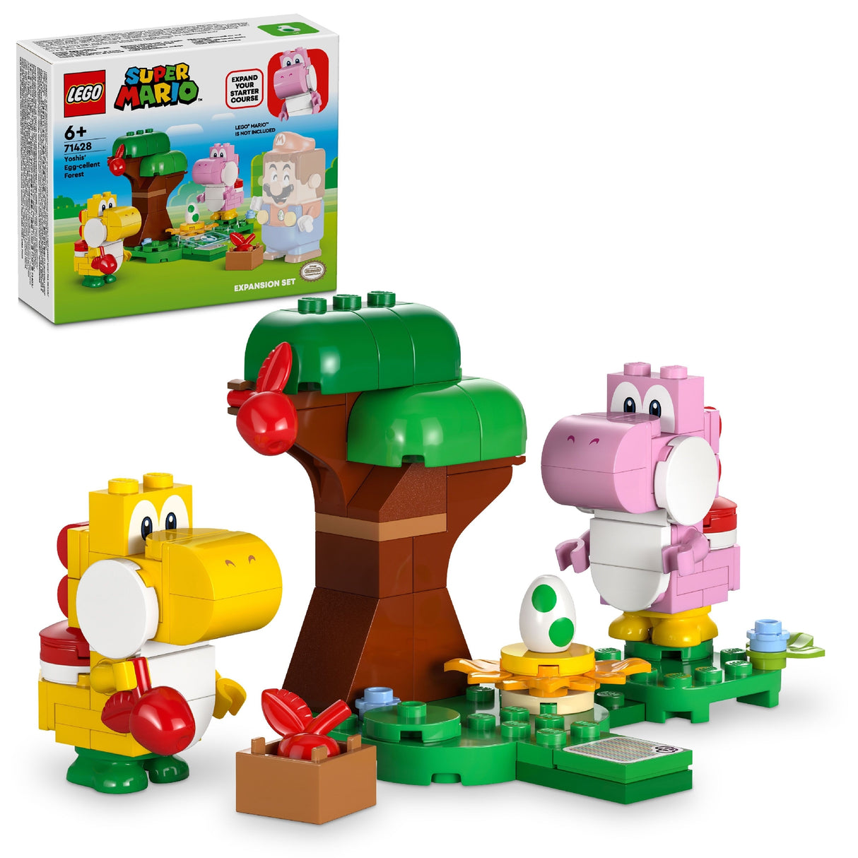 LEGO Super Mario Yoshi's Egg-cellent Forest Expansion Set 71428 Age: 6+