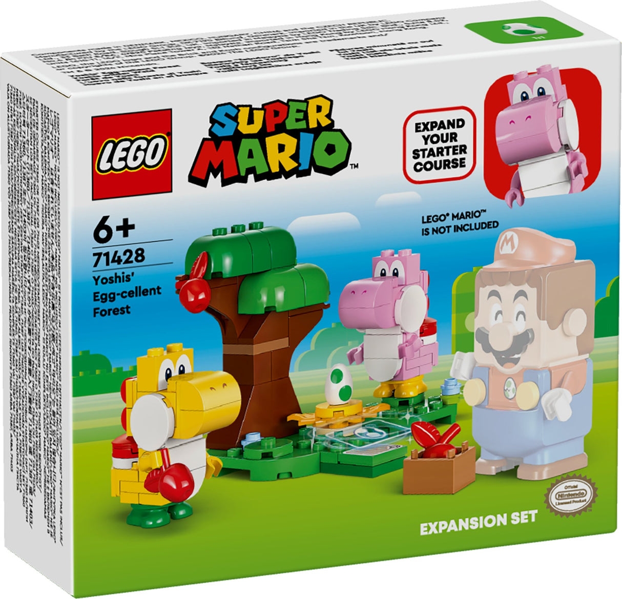 LEGO Super Mario Yoshi's Egg-cellent Forest Expansion Set 71428 Age: 6+