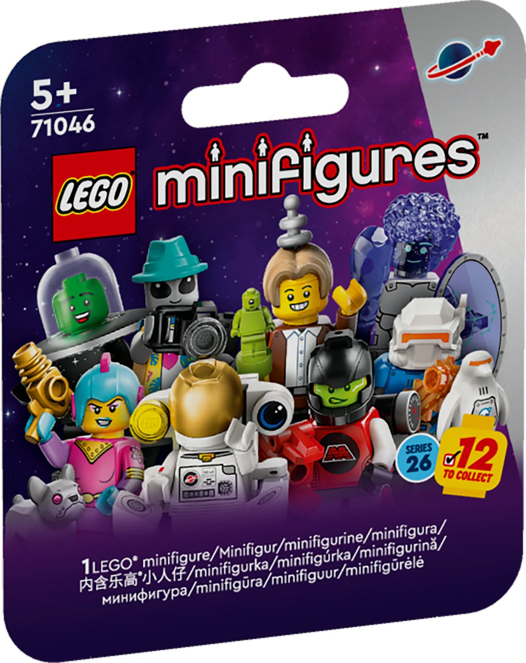 LEGO MINIFIGURES SERIES 26 SPACE 71046 AGE: 5+