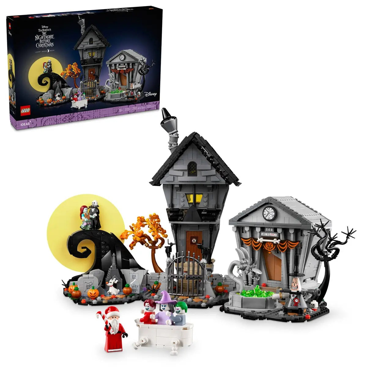 LEGO Ideas Disney Tim Burton's The Nightmare Before Christmas 21351 Age: 18+