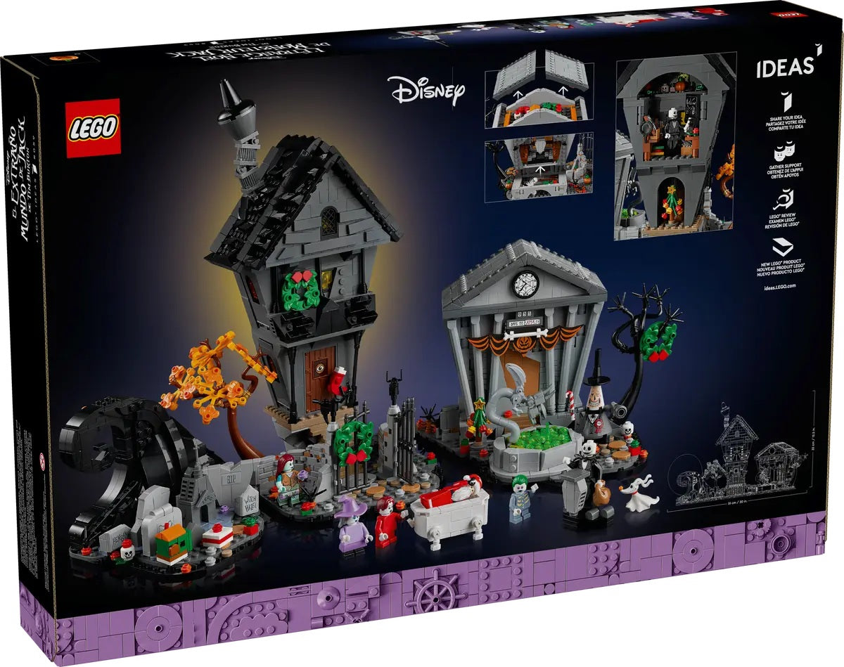LEGO Ideas Disney Tim Burton's The Nightmare Before Christmas 21351 Age: 18+