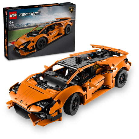 LEGO TECHNIC LAMBORGJINI HURACAN TECNICA ORANGE 42196 AGE: 9+