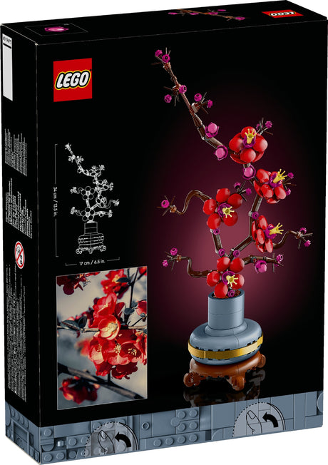 LEGO ICONS PLUM BLOSSOM 10369 AGE:18+