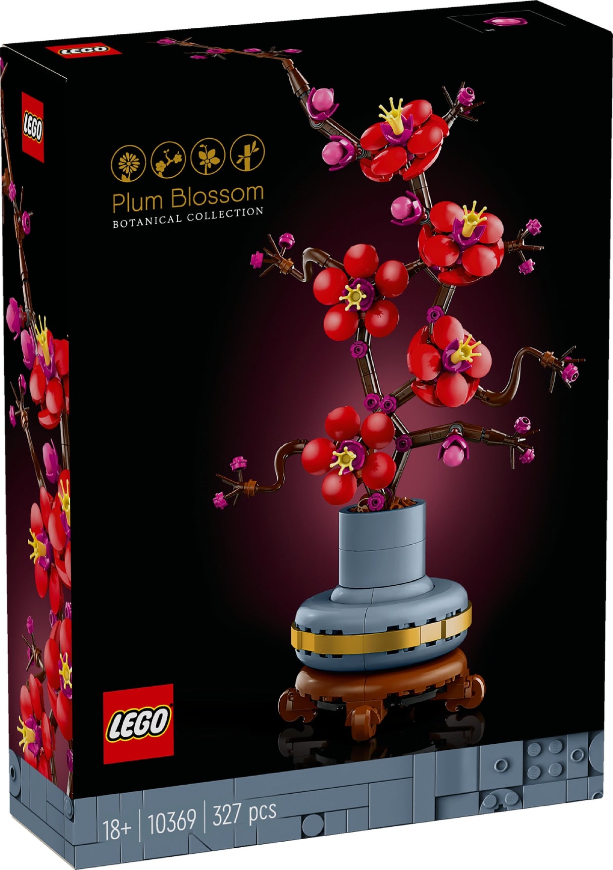 LEGO ICONS PLUM BLOSSOM 10369 AGE:18+