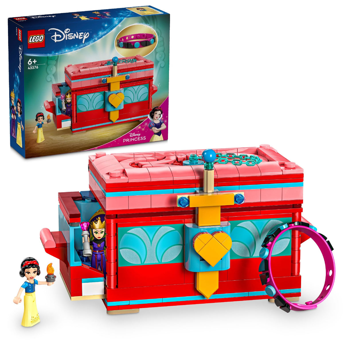 LEGO DISNEY PRINCESS SNOW WHITE'S JEWELRY BOX 43276 AGE: 6+