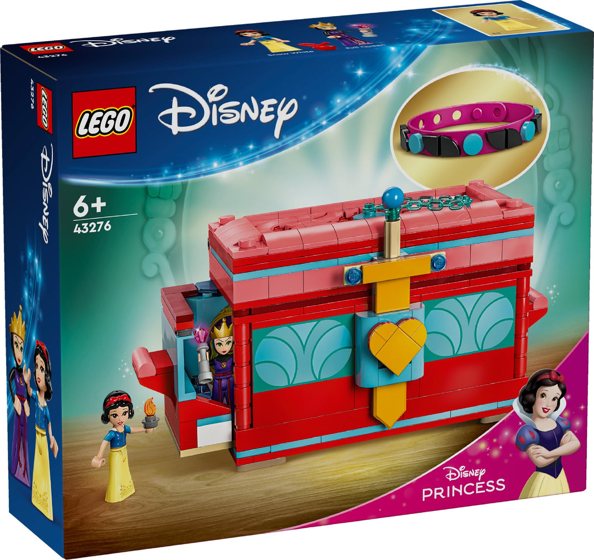 LEGO DISNEY PRINCESS SNOW WHITE'S JEWELRY BOX 43276 AGE: 6+