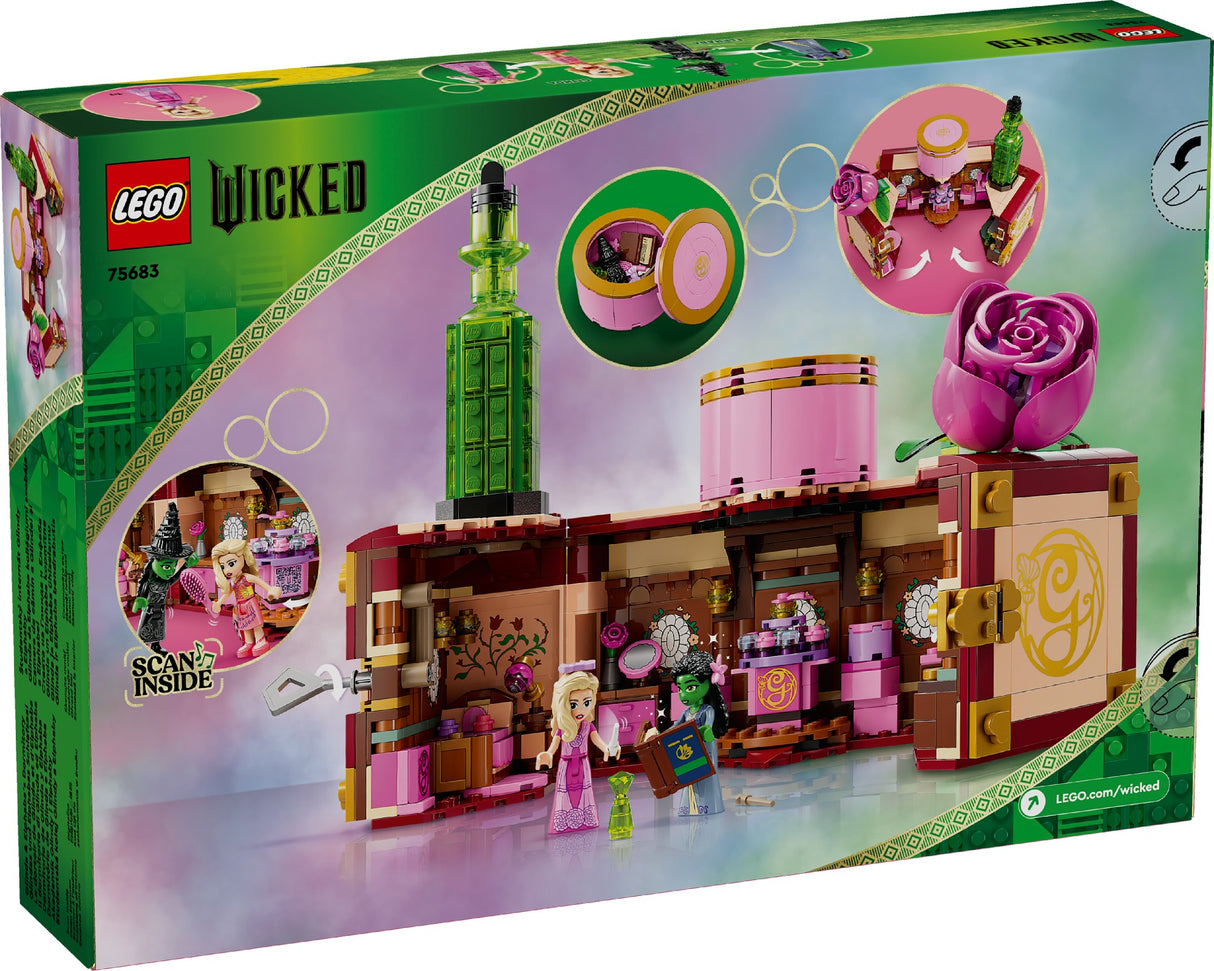 LEGO WICKED GLINDA & ELPHADORA'S DORMITORY 75683 AGE: 8+