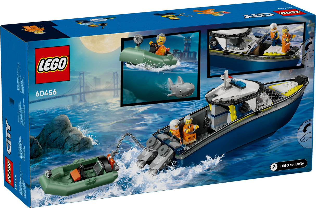 LEGO CITY Police Boat Chase 60456 Age: 6+