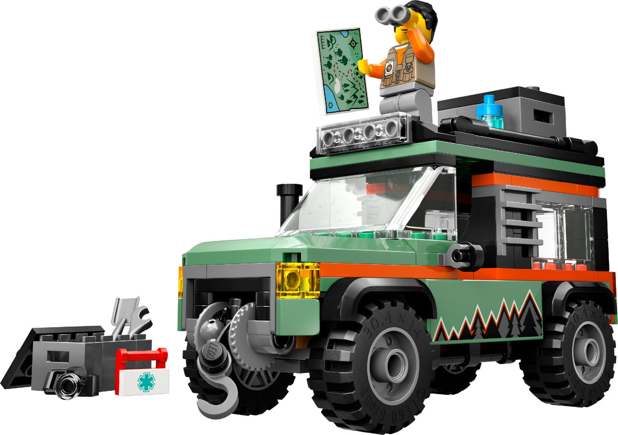 LEGO CITY OFF-ROAD 4X4 MOUNTAIN TRUCK 60447 AGE: 6+