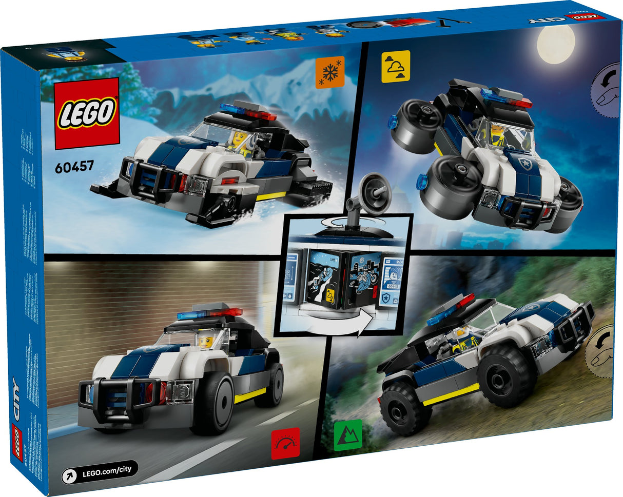 LEGO CITY Custom Police Car Garage 60457 Age: 6+