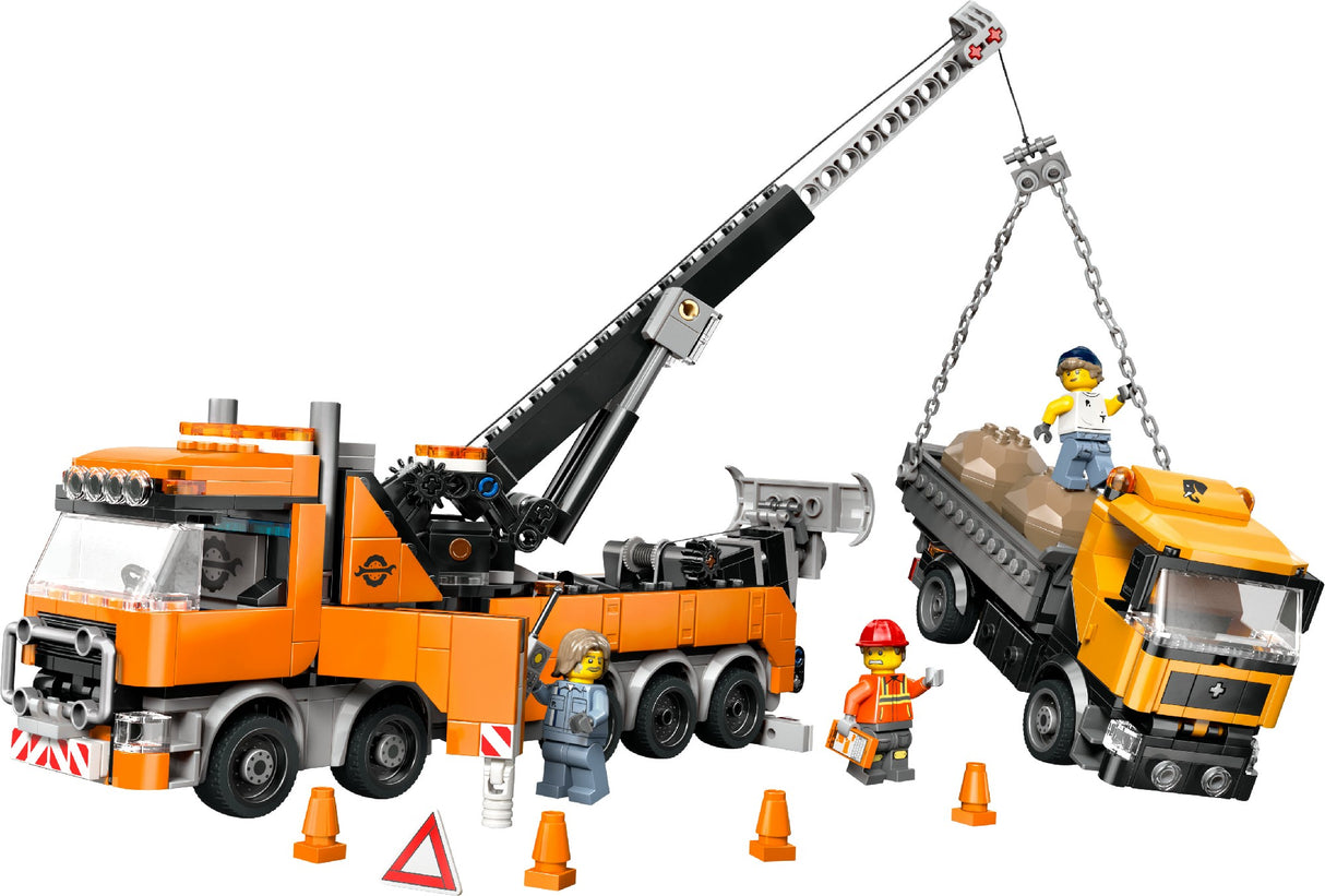 LEGO CITY Heavy-Duty Recovery Tow Truck with Crane 60467 Age: 8+