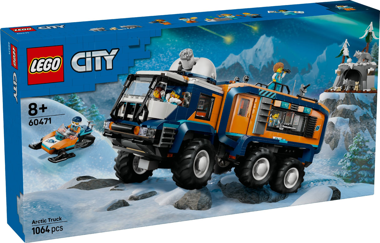 LEGO CITY Arctic Explorer Science Lab Truck 60471 Age: 8+