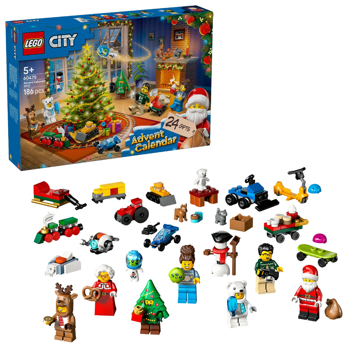 LEGO CITY Advent Calendar 2025 60475 Age: 5+