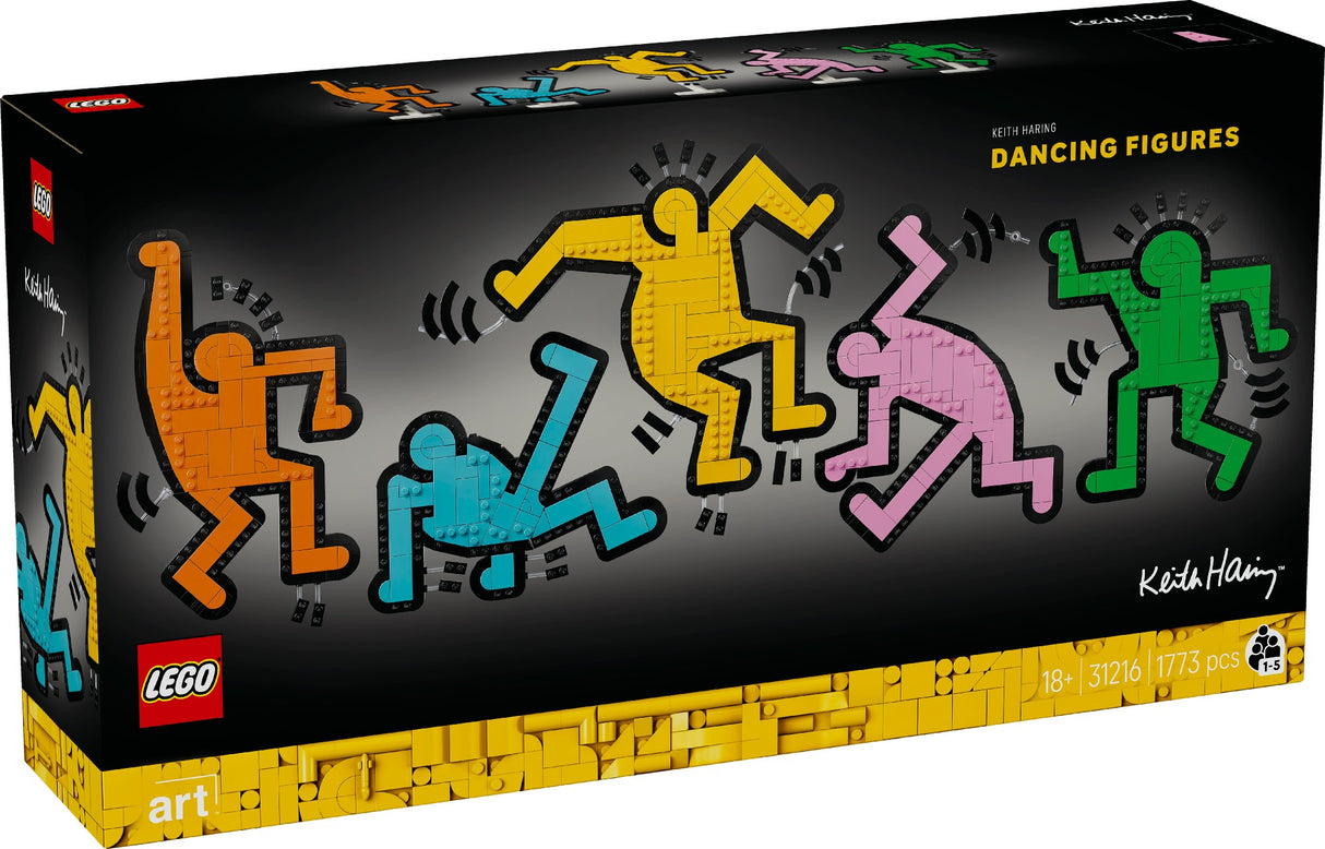LEGO ART Keith Haring – Dancing Figures 31216 Age: 18+