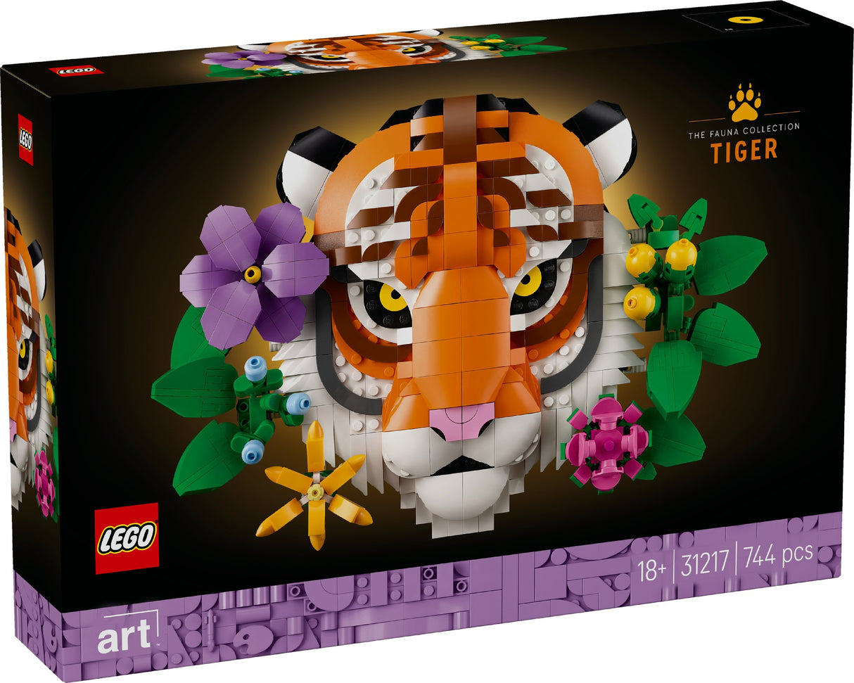 LEGO ART The Fauna Collection - Tiger 31217 Age: 18+
