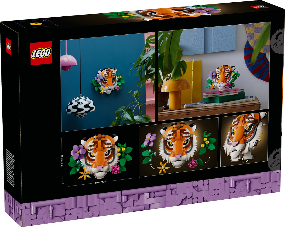 LEGO ART The Fauna Collection - Tiger 31217 Age: 18+