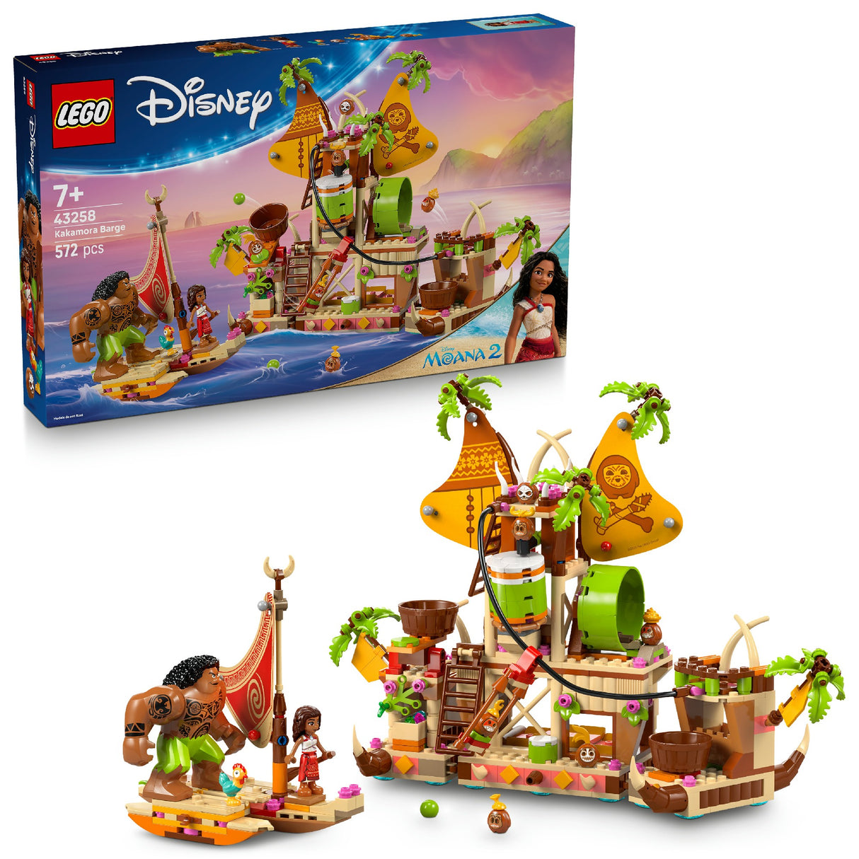 LEGO Disney Princess Kakamora Barge 43258 Age: 7+