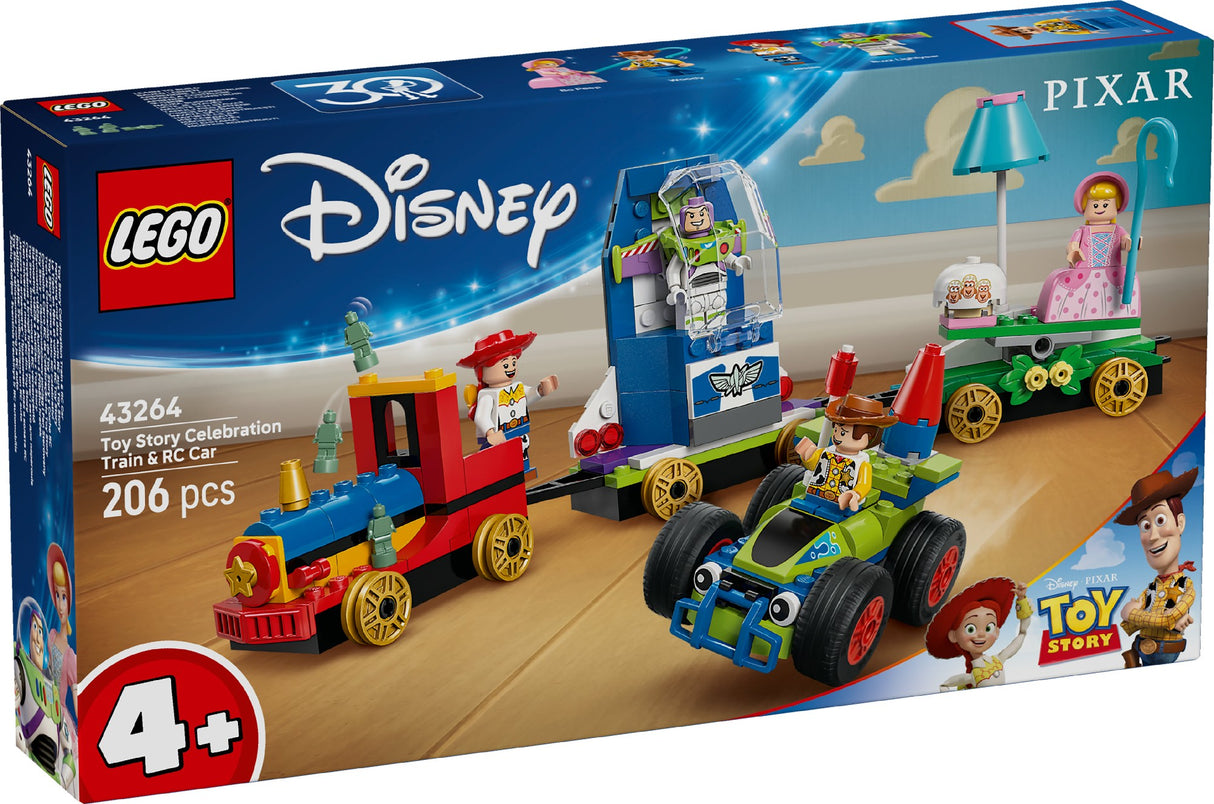 LEGO Disney Pixar Toy Story Celebration Train & RC Car 43264 Age: 4+