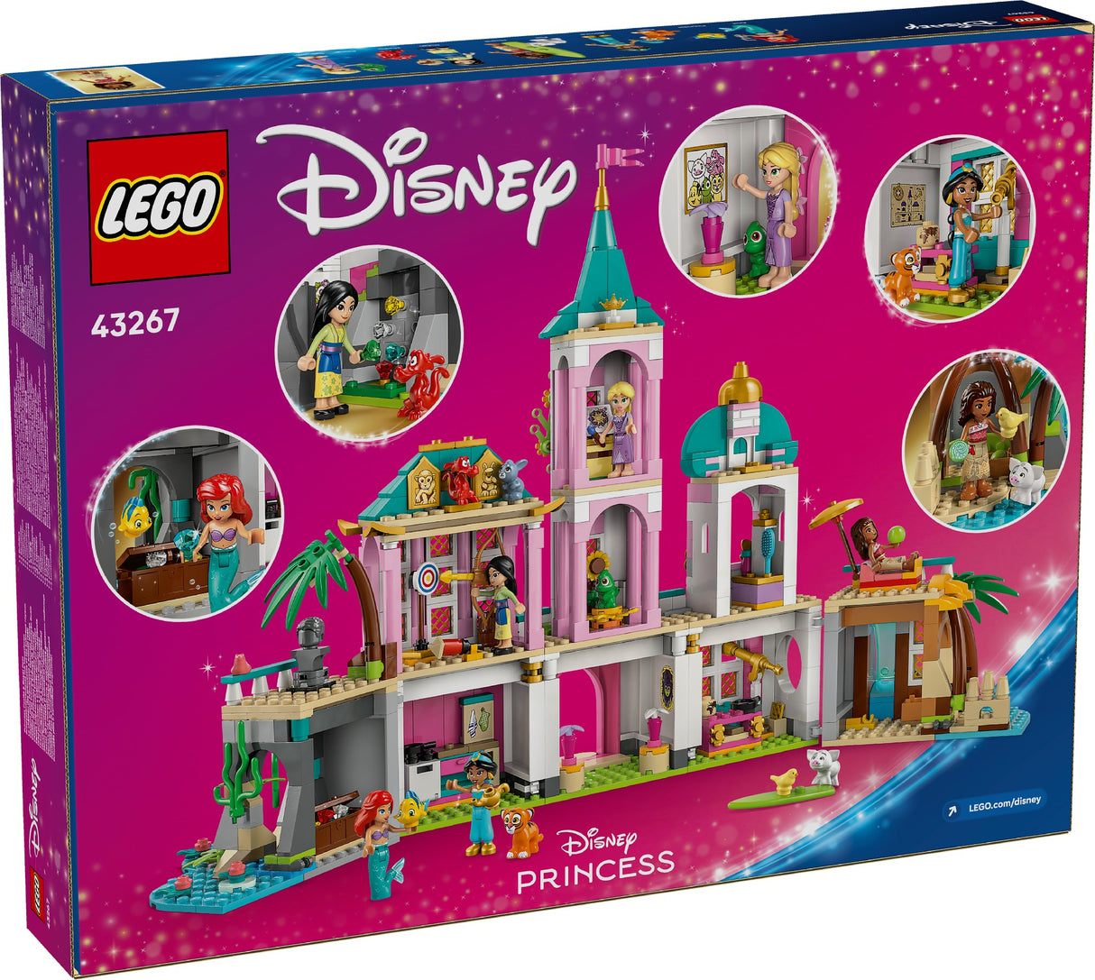LEGO Disney Princess Princess Castle & Royal Pets 43267 Age: 6+