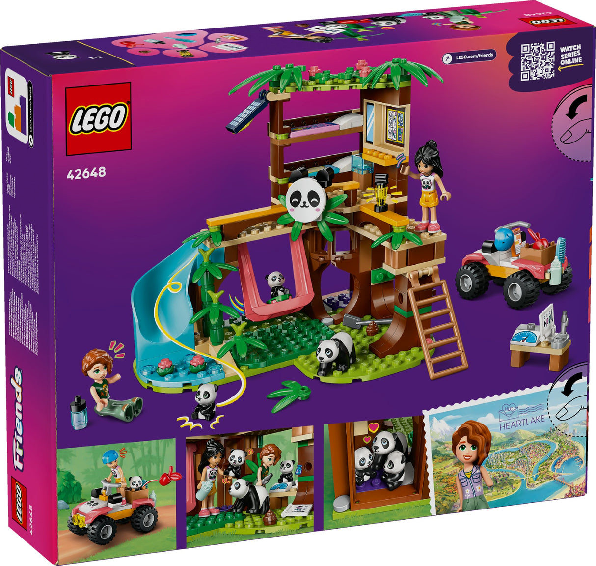 LEGO Friends Panda Sanctuary Animal Care 42648 Age: 7+
