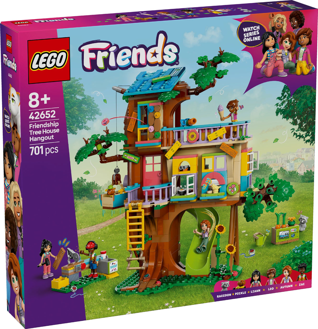 LEGO FRIENDS FRIENDSHIP TREE HOUSE HANGOUT 42652 AGE: 8+