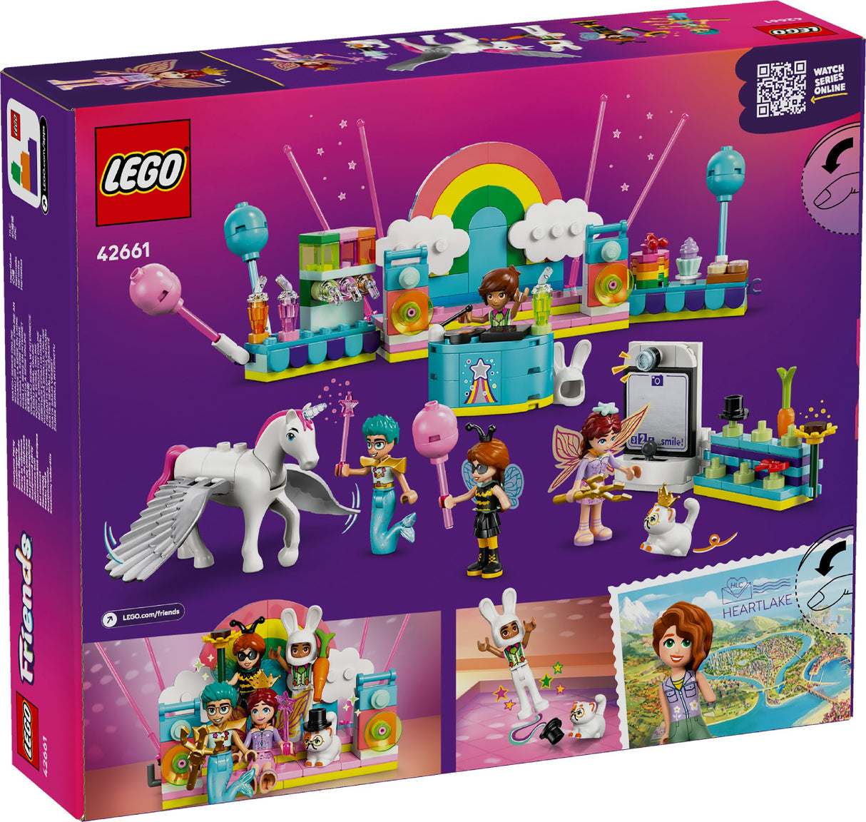 LEGO Friends Costume Party with Unicorn & Fairy 42661 Age: 6+