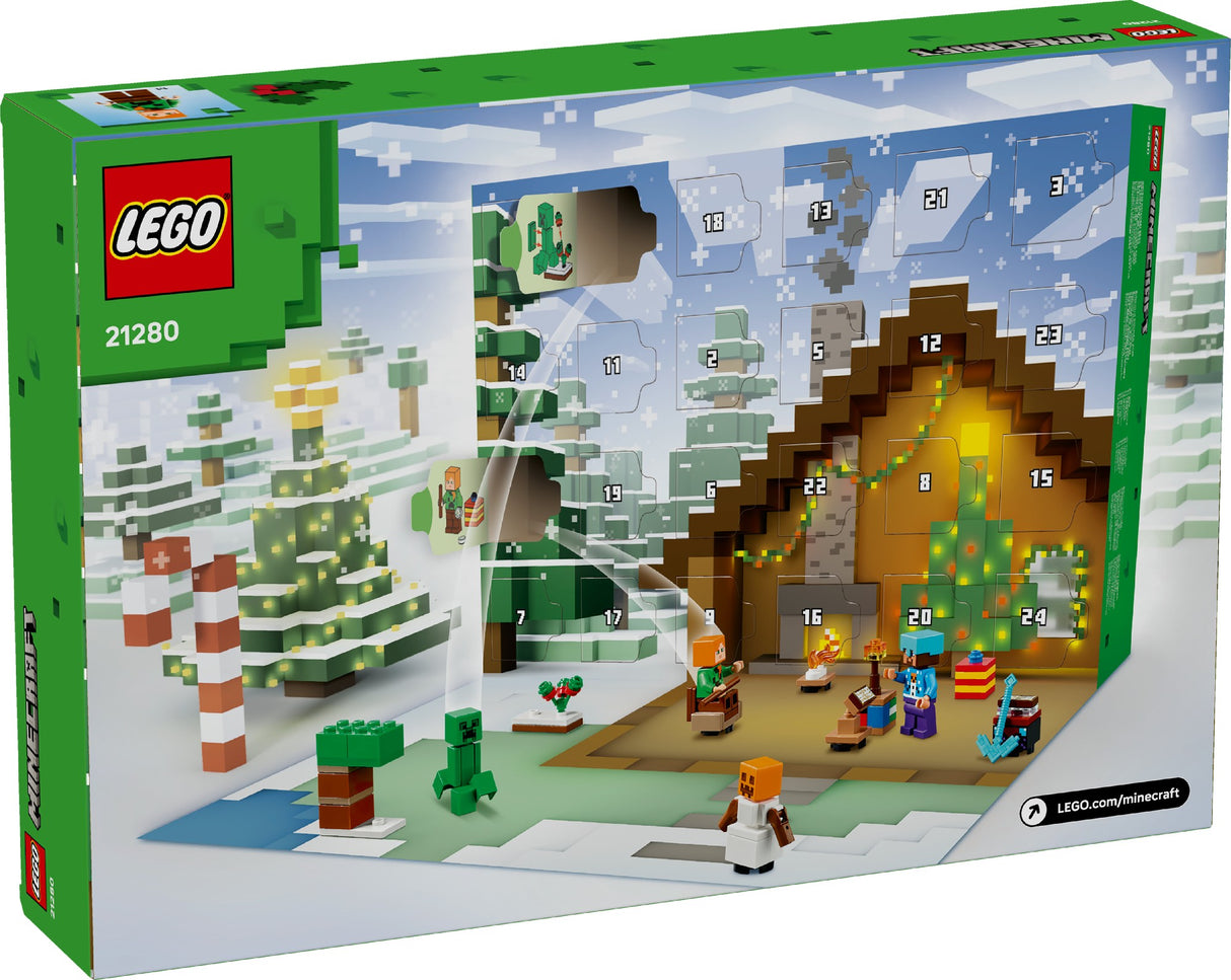 LEGO Minecraft Advent Calendar 2025 21280 Age: 7+