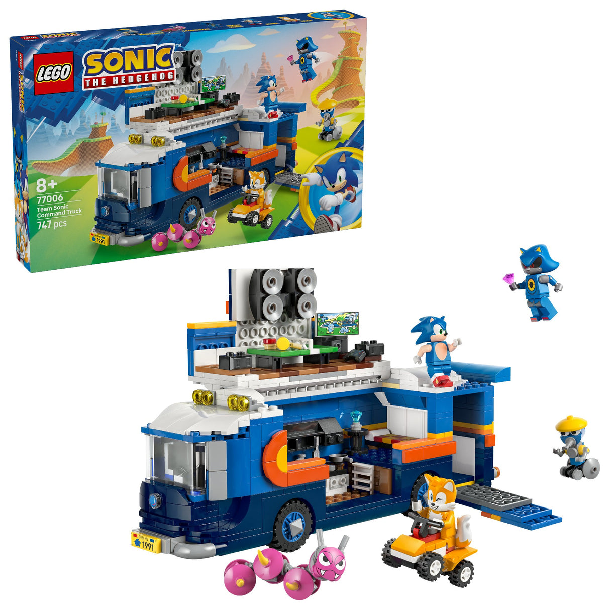 LEGO Sonic Team Sonic Command Truck 77006 Age: 8+