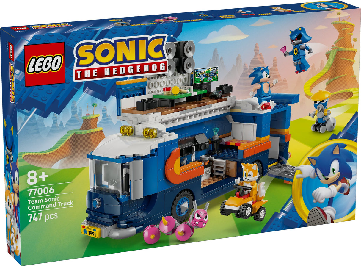 LEGO Sonic Team Sonic Command Truck 77006 Age: 8+