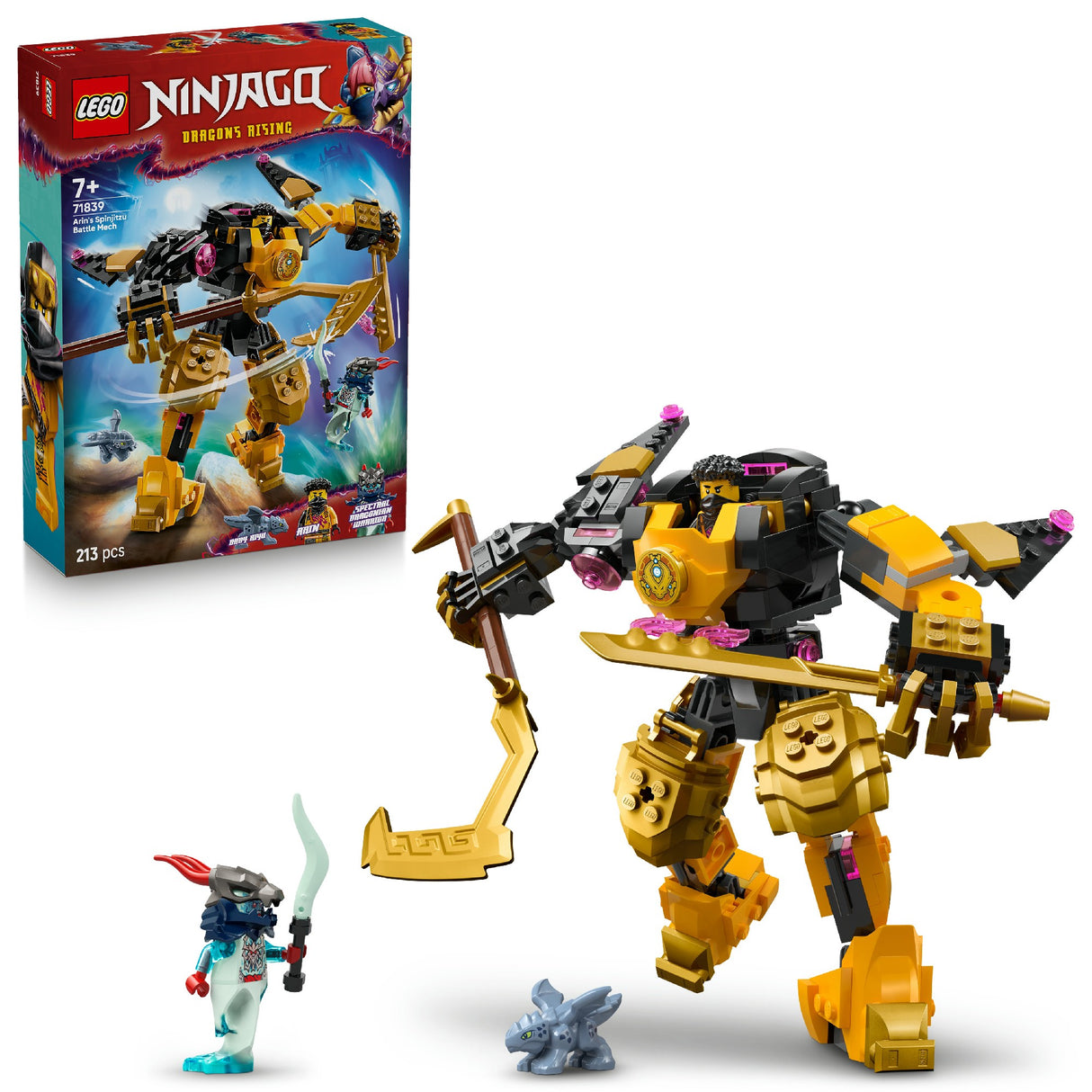 LEGO Ninjago Arin's Spinjitzu Battle Mech 71839 Age: 7+