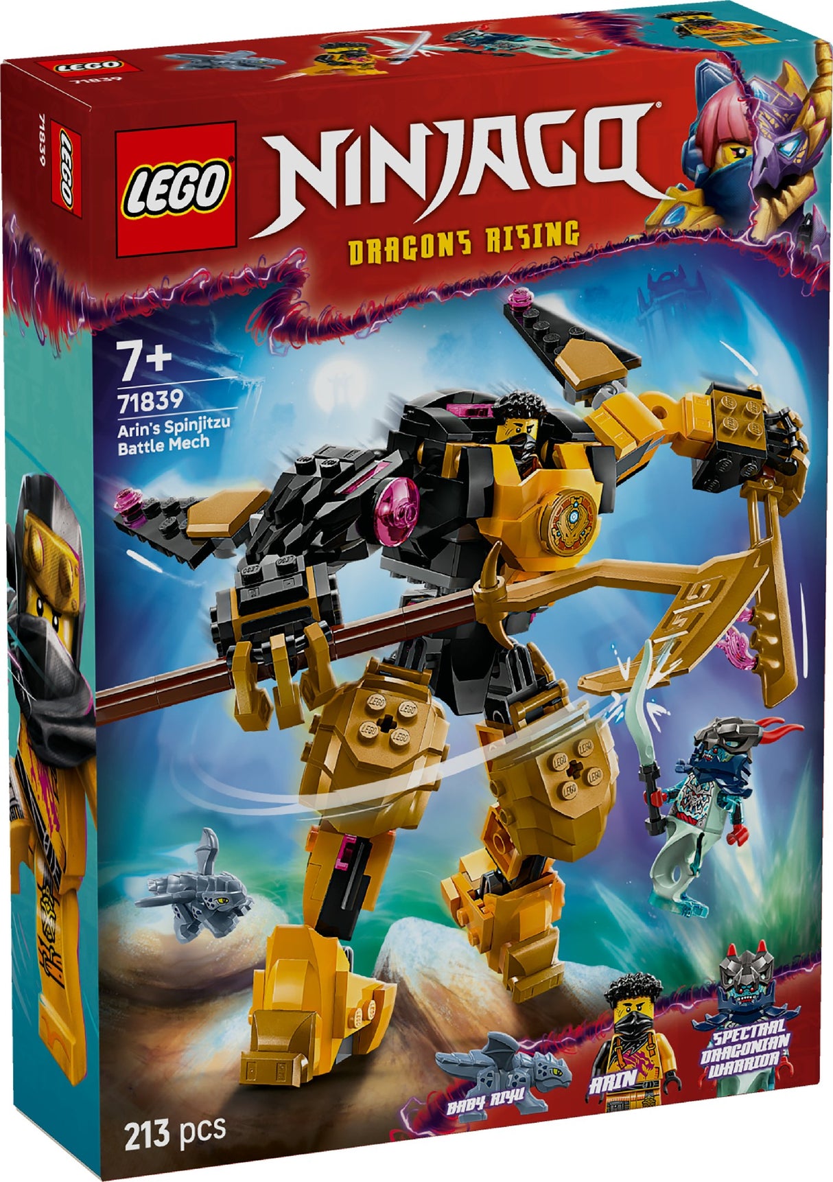 LEGO Ninjago Arin's Spinjitzu Battle Mech 71839 Age: 7+